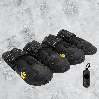 Chaussons pour chien - PetDogShoes™ - Noir - Ammdog.com