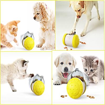 Distributeur de Croquettes pour Chien - BrainChase™ - Jaune - Ammdog.com