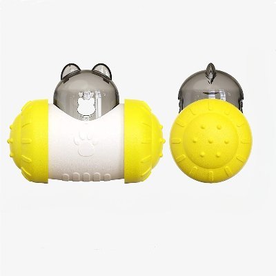 Distributeur de Croquettes pour Chien - BrainChase™ - Jaune - Ammdog.com