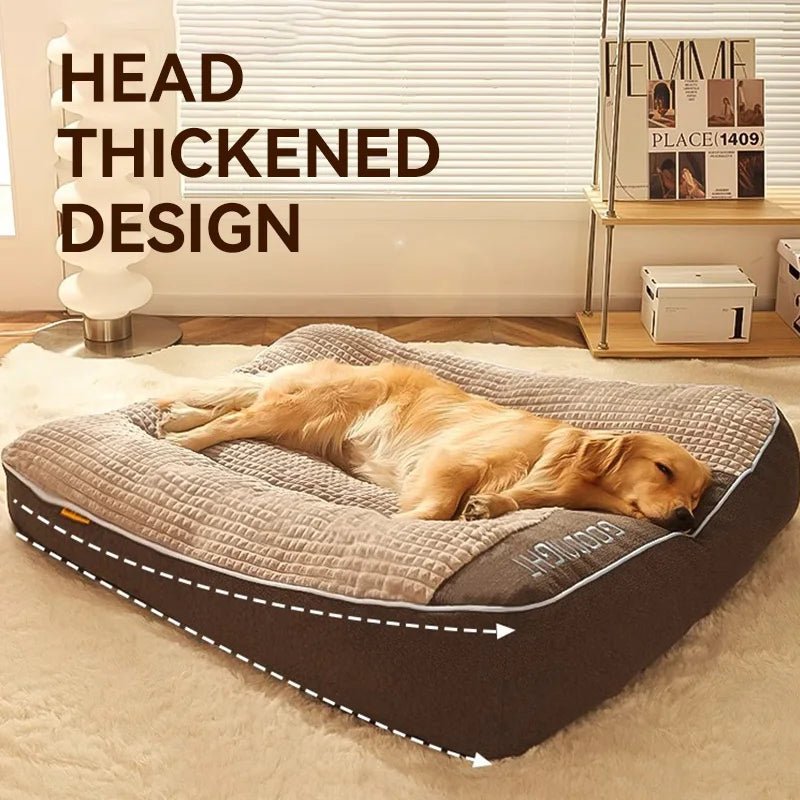 HOOPET Dogs Cats Bed Large Dog Mat Warm Pet Nest Kennel For Small Medium Large Dogs Puppy Kitten Plus Size Sleeping Mattress - Ammdog.com