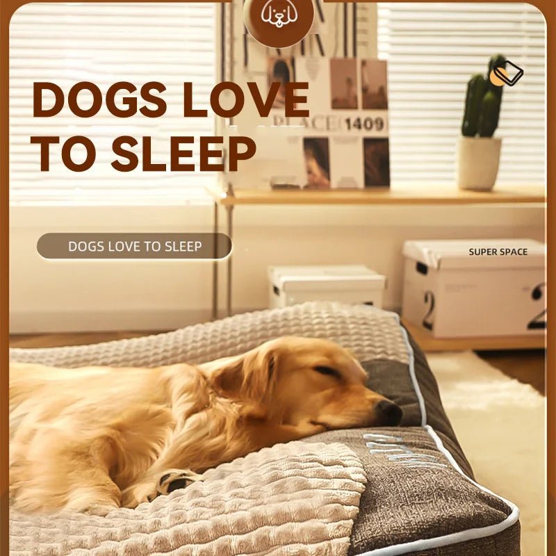 HOOPET Dogs Cats Bed Large Dog Mat Warm Pet Nest Kennel For Small Medium Large Dogs Puppy Kitten Plus Size Sleeping Mattress - Ammdog.com