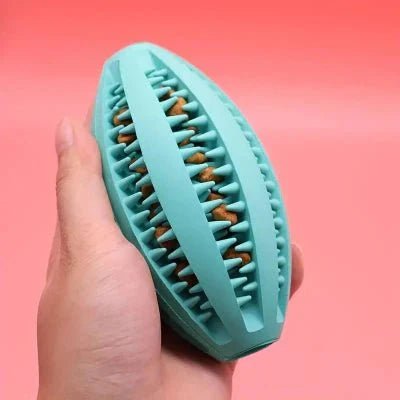 Jouet Interactif pour Chien - ChewBounceBall™ - Bleu Clair - Ammdog.com