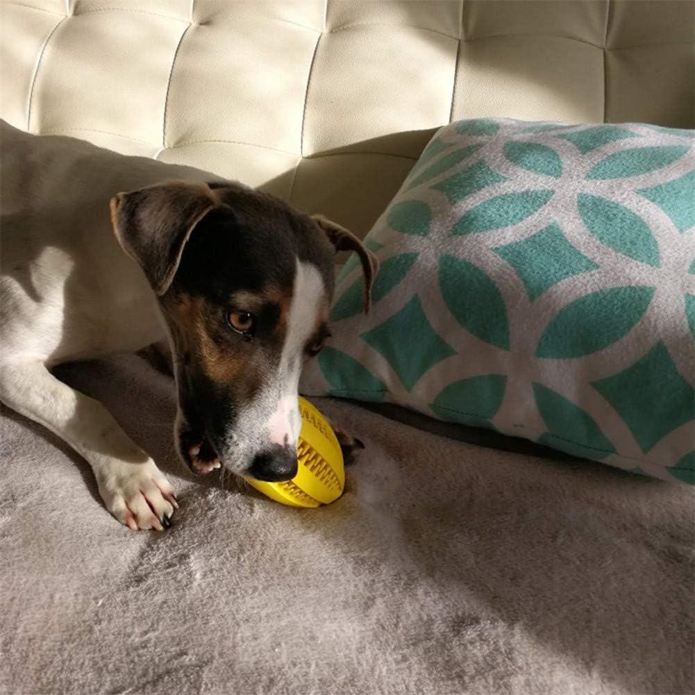 Jouet Interactif pour Chien - ChewBounceBall™ - Jaune - Ammdog.com