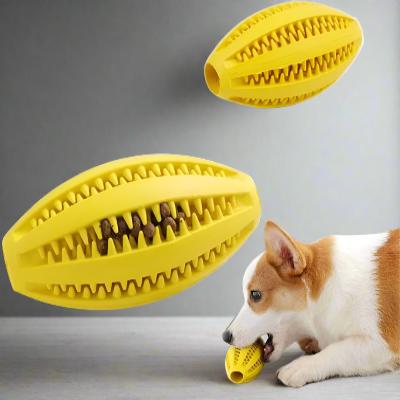 Jouet Interactif pour Chien - ChewBounceBall™ - Jaune - Ammdog.com