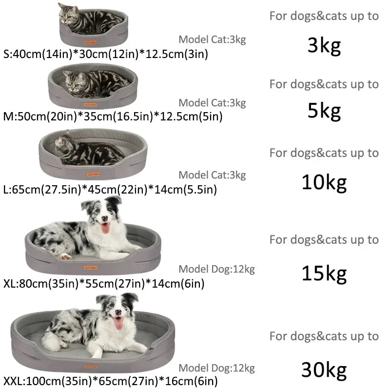 Pet Bed Dog Sofa Beds Cushions Large Dogs Fluffy Medium Blanket Pets Accessories Bed Mat Products Puppy Supplies Cats Small Big - Ammdog.com