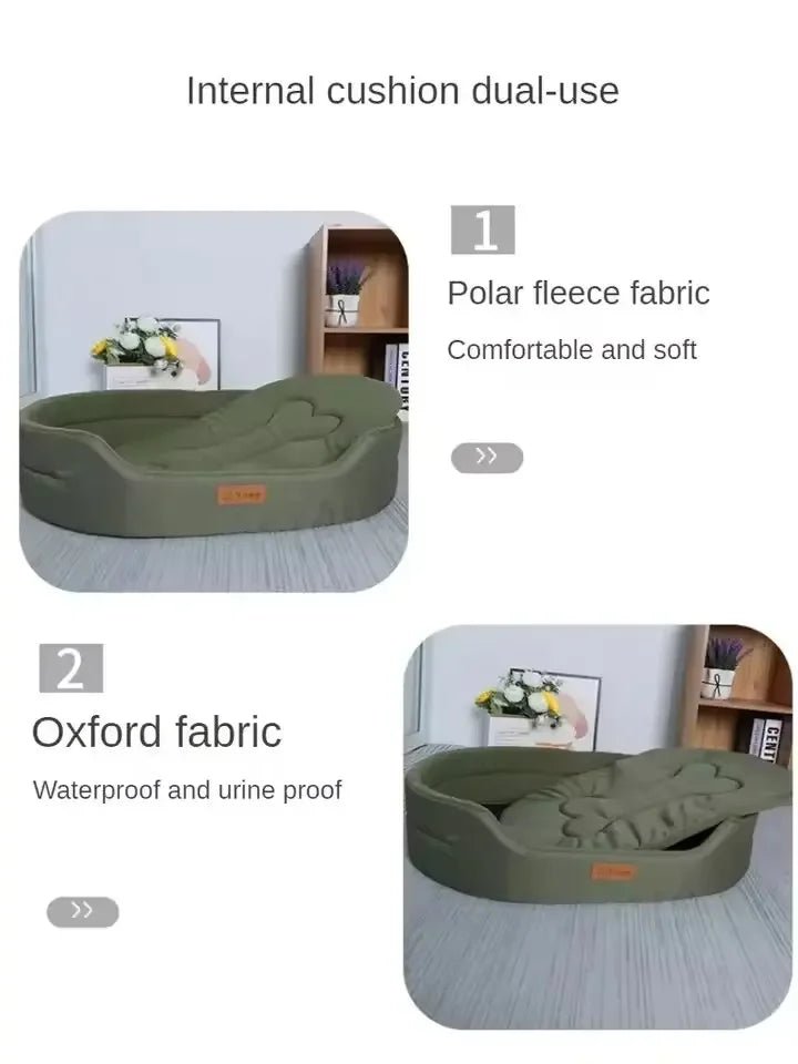 Pet Bed Dog Sofa Beds Cushions Large Dogs Fluffy Medium Blanket Pets Accessories Bed Mat Products Puppy Supplies Cats Small Big - Ammdog.com