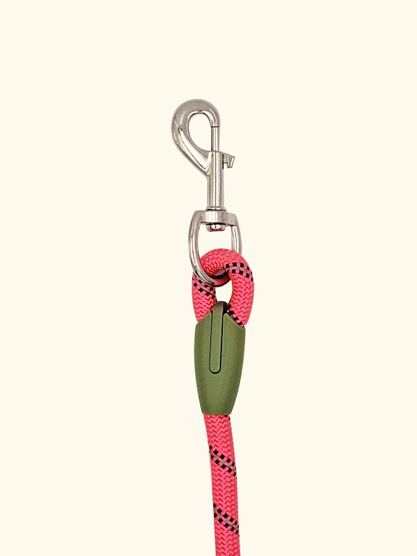 Reflective Nylon Leashes Pet Dogs Chain Traction Rope Leads for Running Dog Walking Free Hands Rope Chain for Small Large Dogs - Ammdog.com