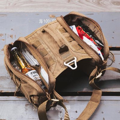 Sac à dos pour chien - BackpackDogHarness™ - Marron - Ammdog.com