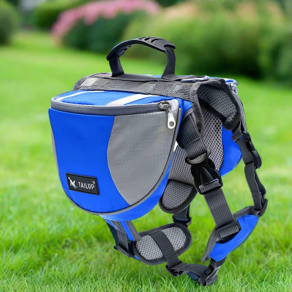 Sac de Voyage Chien - DogBackpack™ - Bleu - Ammdog.com