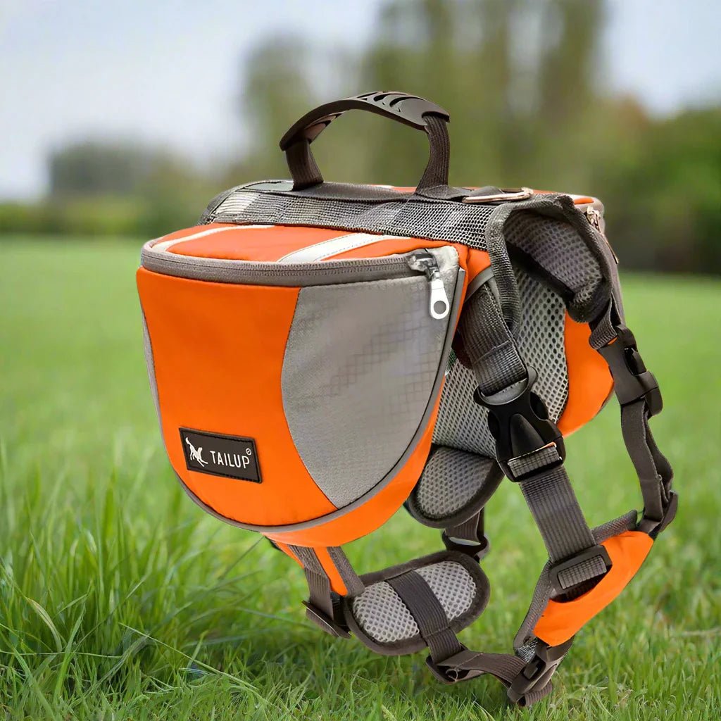 Sac de Voyage Chien - DogBackpack™ - Orange - Ammdog.com