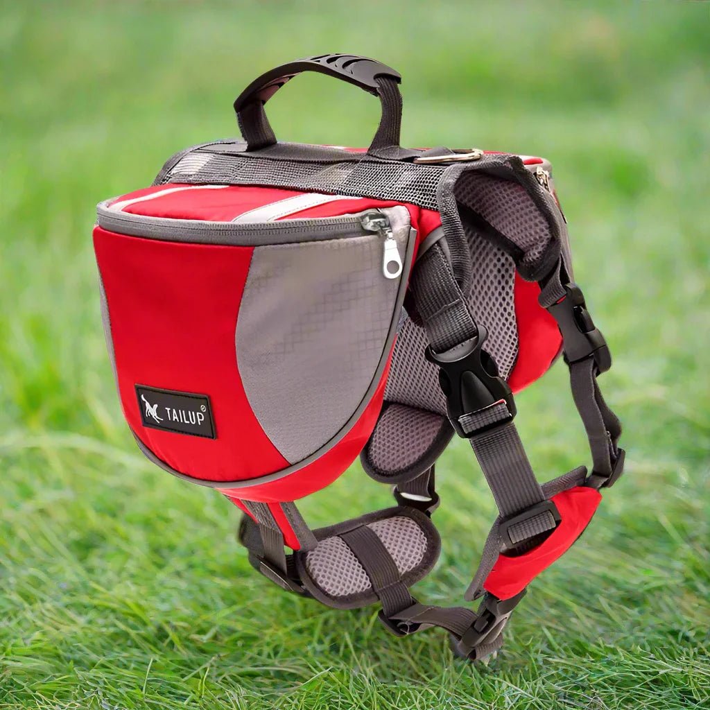 Sac de Voyage Chien - DogBackpack™ - Rouge - Ammdog.com