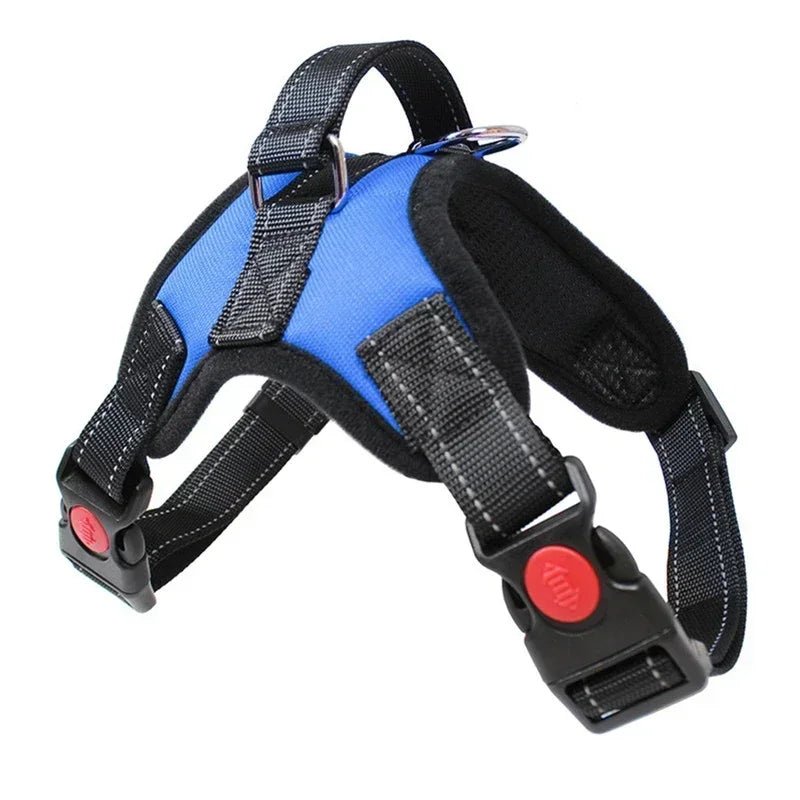 Saddle Dog Harness Reflective Adjustable Pet Harness No Pull Walking Training Small Medium Large Big Dogs Chest Strap Product - Ammdog.com