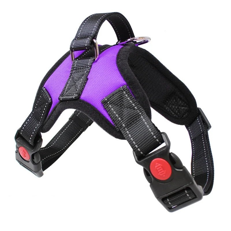 Saddle Dog Harness Reflective Adjustable Pet Harness No Pull Walking Training Small Medium Large Big Dogs Chest Strap Product - Ammdog.com