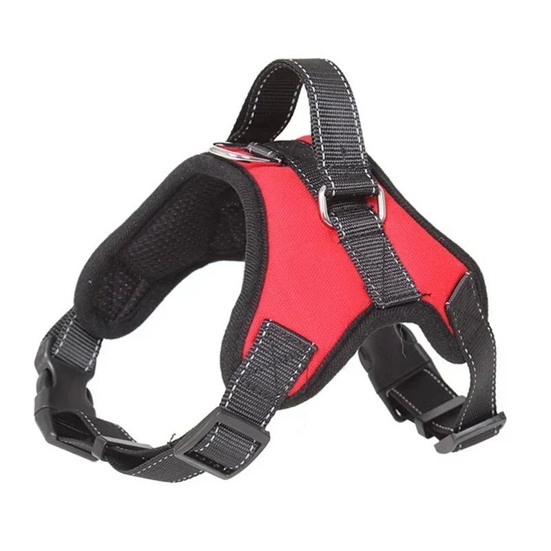 Saddle Dog Harness Reflective Adjustable Pet Harness No Pull Walking Training Small Medium Large Big Dogs Chest Strap Product - Ammdog.com